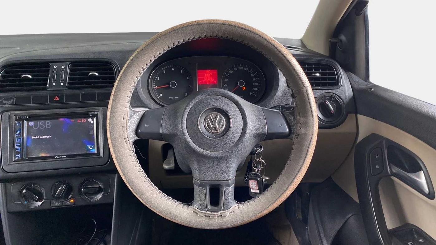 2013 Volkswagen Polo TRENDLINE 1.2L PETROL, Petrol, Manual, 56,738 km, Steering Wheel Close Up