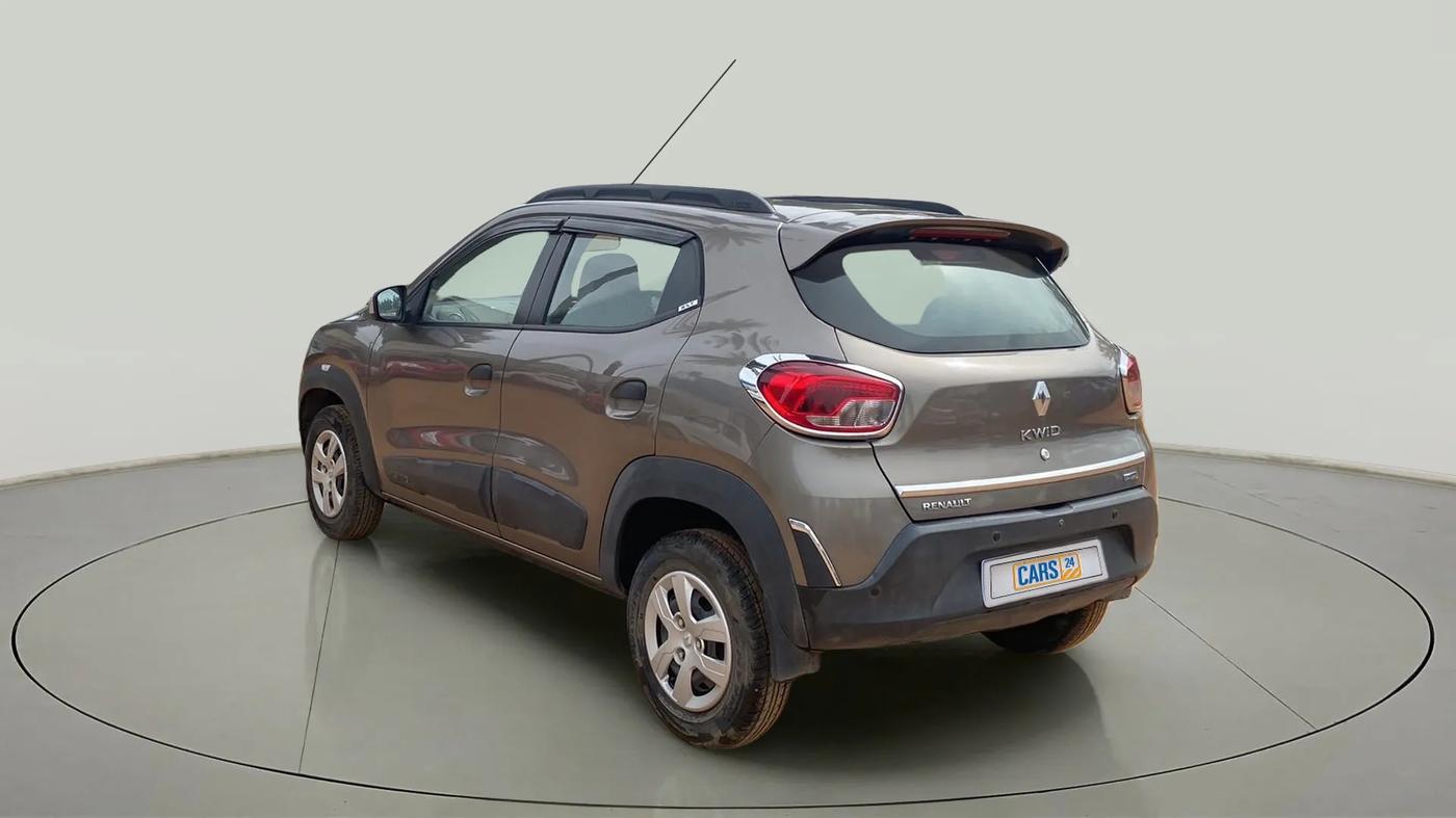 2017 Renault Kwid RXT 1.0 AMT, Petrol, Automatic, 6,192 km, Left Back Diagonal