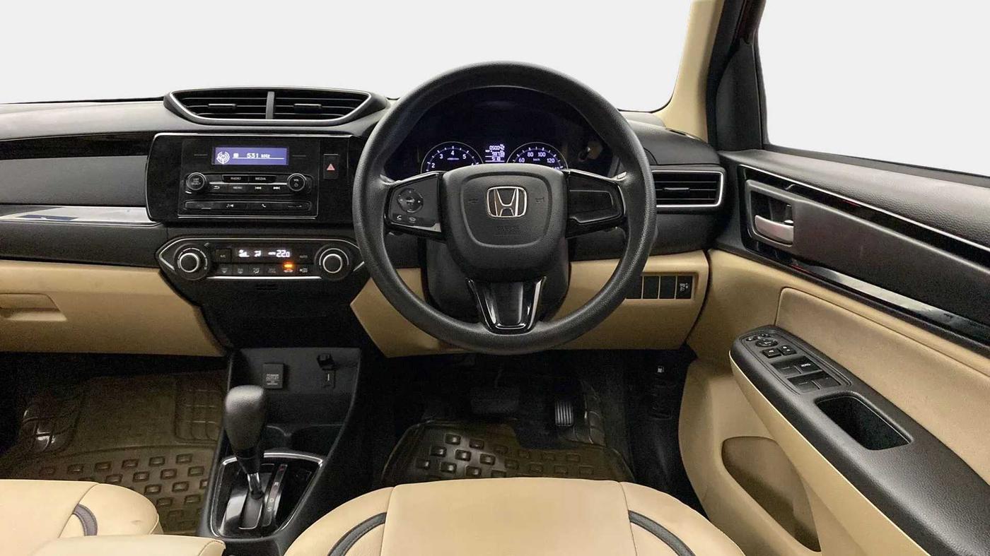 2019 Honda Amaze 1.2L I-VTEC V CVT, Petrol, Automatic, 50,120 km, Steering Wheel Close Up