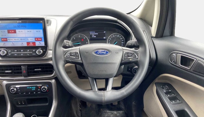 2019 Ford Ecosport TITANIUM 1.5L DIESEL, Diesel, Manual, 64,015 km, Steering Wheel Close Up