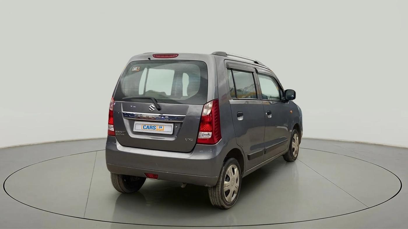 2015 Maruti Wagon R 1.0 VXI, Petrol, Manual, 36,497 km, Right Back Diagonal