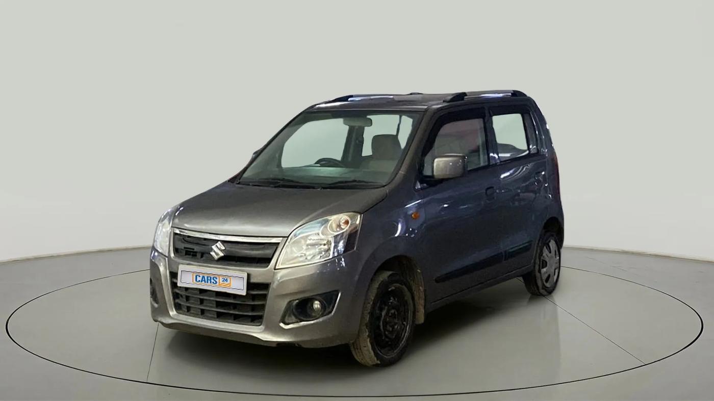 2015 Maruti Wagon R 1.0 VXI, Petrol, Manual, 36,497 km, Left Front Diagonal