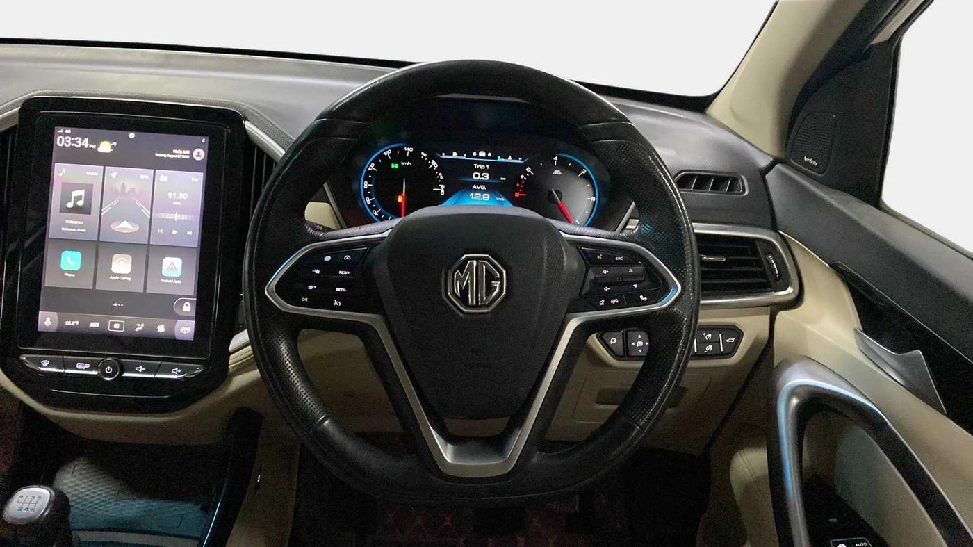 2021 MG HECTOR SHARP 2.0 DIESEL, Diesel, Manual, 16,979 km, Steering Wheel Close Up