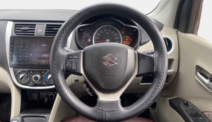 2015 Maruti Celerio ZXI AMT, Petrol, Automatic, 86,370 km, Steering Wheel Close Up
