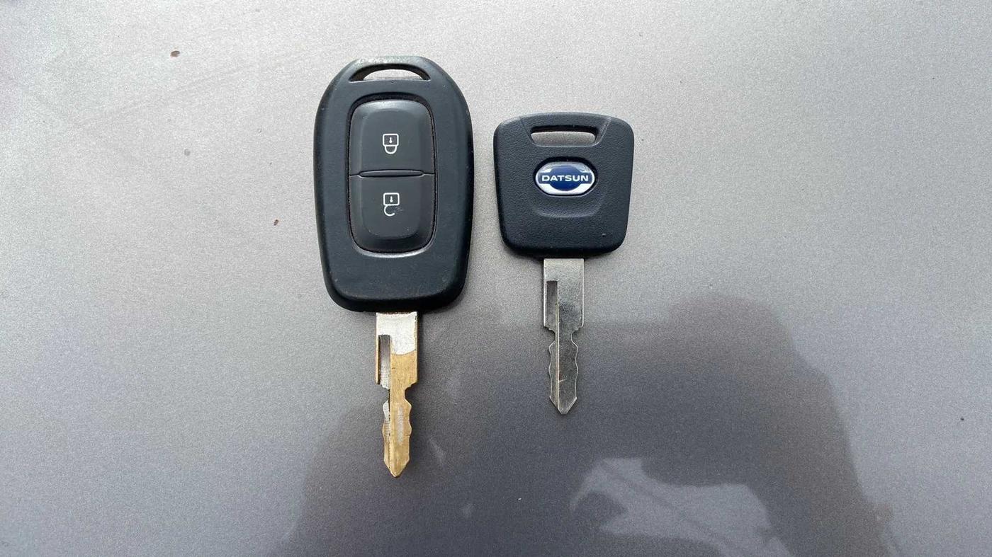 2018 Datsun Redi Go T (O), Petrol, Manual, 1,09,022 km, Key Close Up