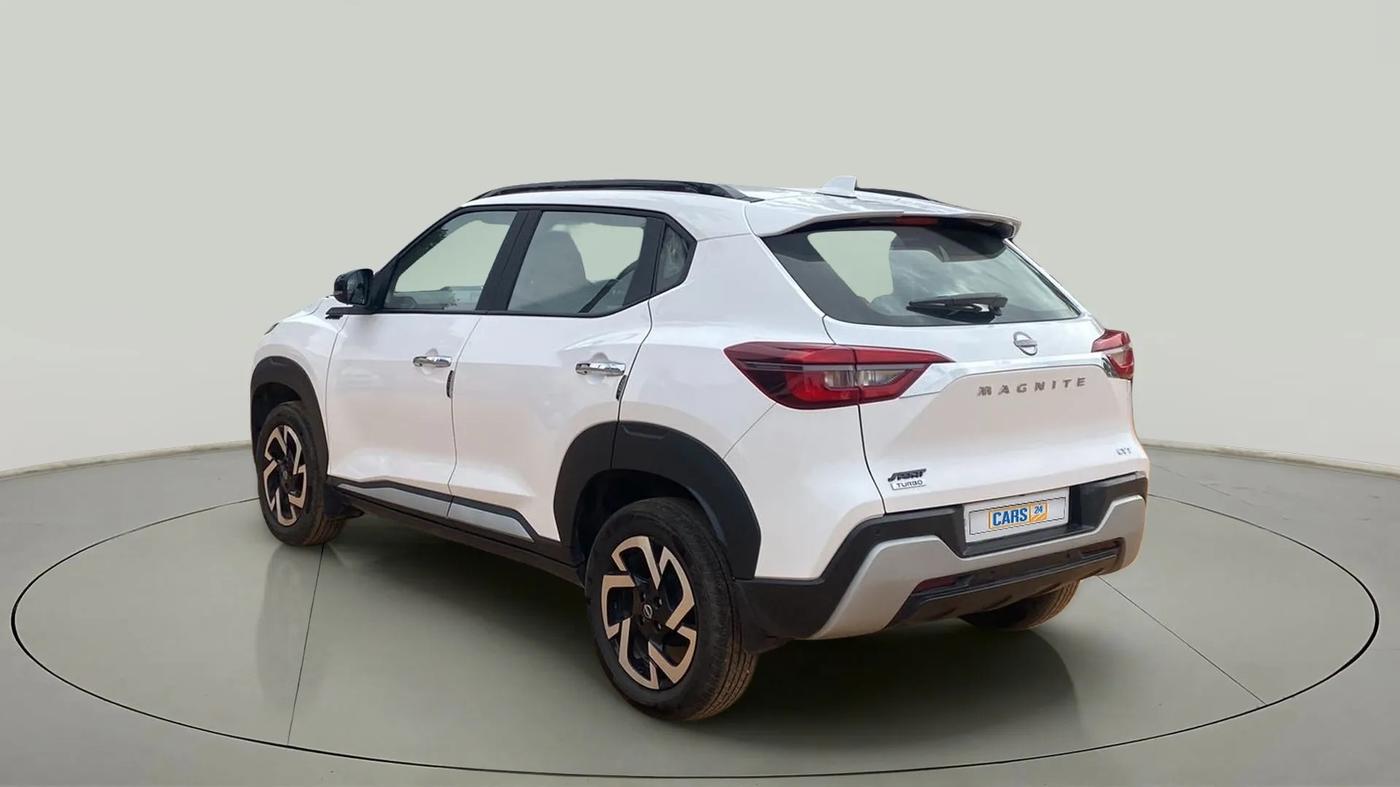 2022 Nissan MAGNITE XV TURBO CVT, Petrol, Automatic, 11,279 km, Left Back Diagonal
