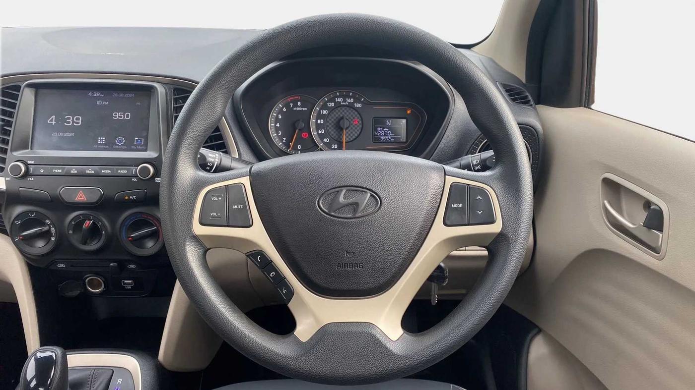 2022 Hyundai NEW SANTRO SPORTZ AMT, Petrol, Automatic, 13,969 km, Steering Wheel Close Up