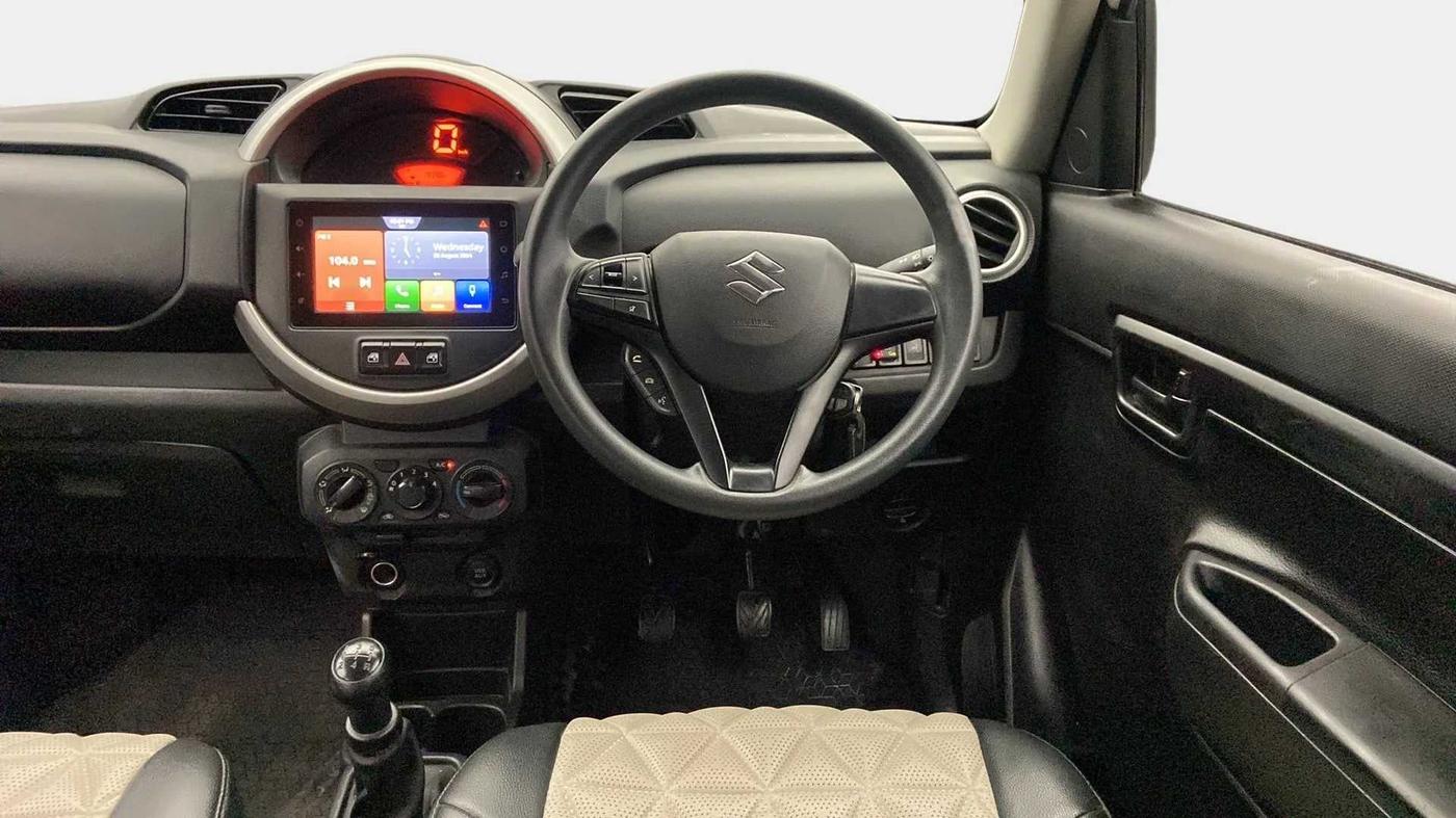 2022 Maruti S PRESSO VXI+, CNG, Manual, 19,870 km, Steering Wheel Close Up