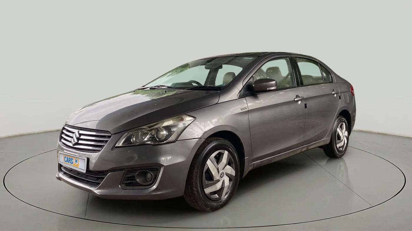 2015 Maruti Ciaz VXI, Petrol, Manual, 1,18,660 km, Left Front Diagonal