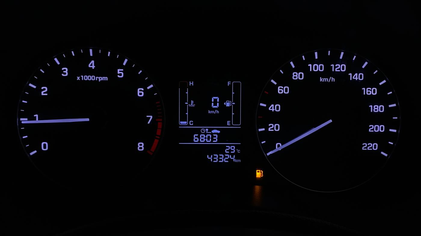 2019 Hyundai Creta SX 1.6 PETROL, Petrol, Manual, 43,499 km, Odometer Image