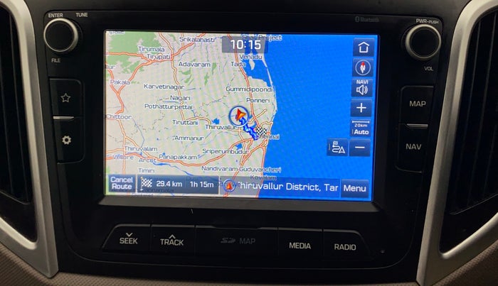 2019 Hyundai Creta SX 1.6 PETROL, Petrol, Manual, 43,499 km, Navigation System