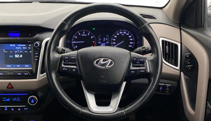 2019 Hyundai Creta SX 1.6 PETROL, Petrol, Manual, 43,499 km, Steering Wheel Close Up