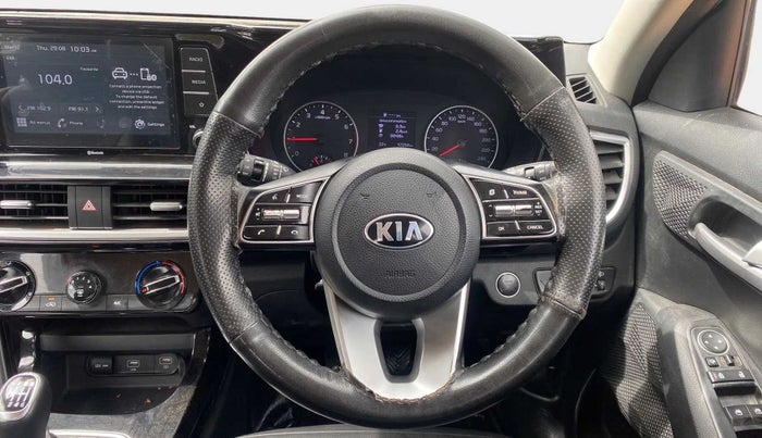 2020 KIA SELTOS HTK PLUS 1.5, Petrol, Manual, 57,263 km, Steering Wheel Close Up