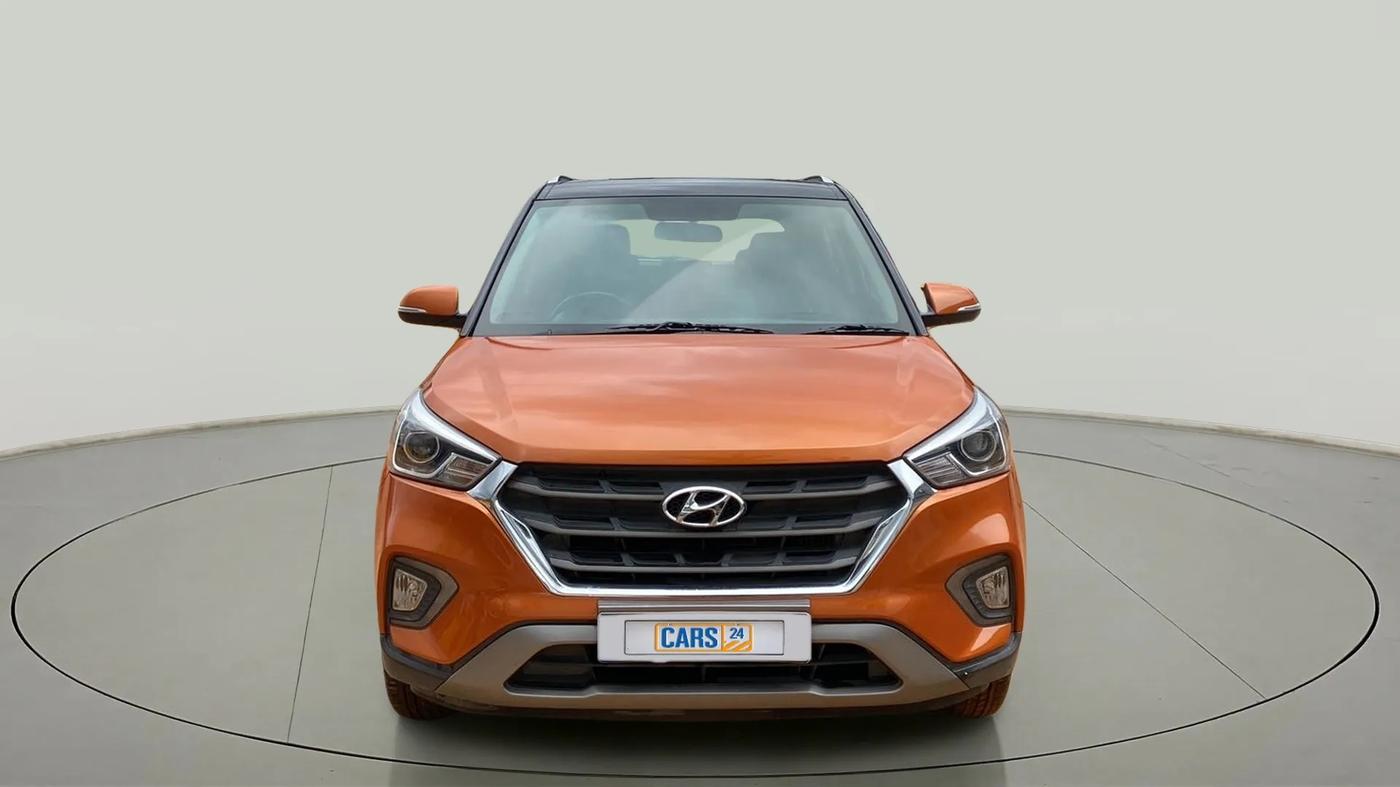 2018 Hyundai Creta SX 1.6 DIESEL DUAL TONE, Diesel, Manual, 55,125 km, Front