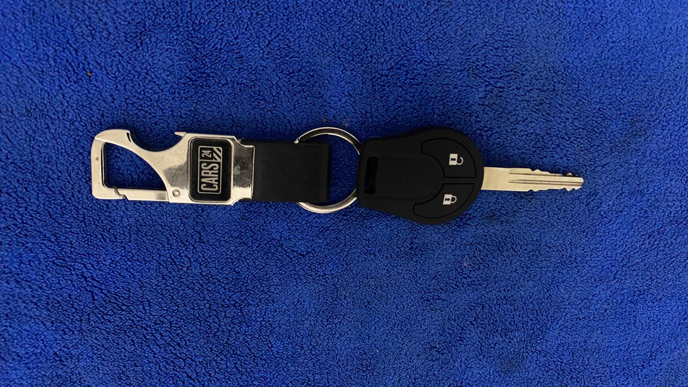 2019 Datsun Go Plus T, Petrol, Manual, 44,384 km, Key Close Up