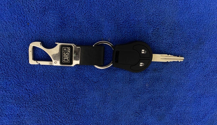 2019 Datsun Go Plus T, Petrol, Manual, 44,384 km, Key Close Up