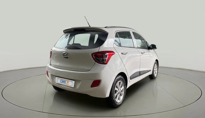2015 Hyundai Grand i10 ASTA AT 1.2 KAPPA VTVT, Petrol, Automatic, 1,16,080 km, Right Back Diagonal