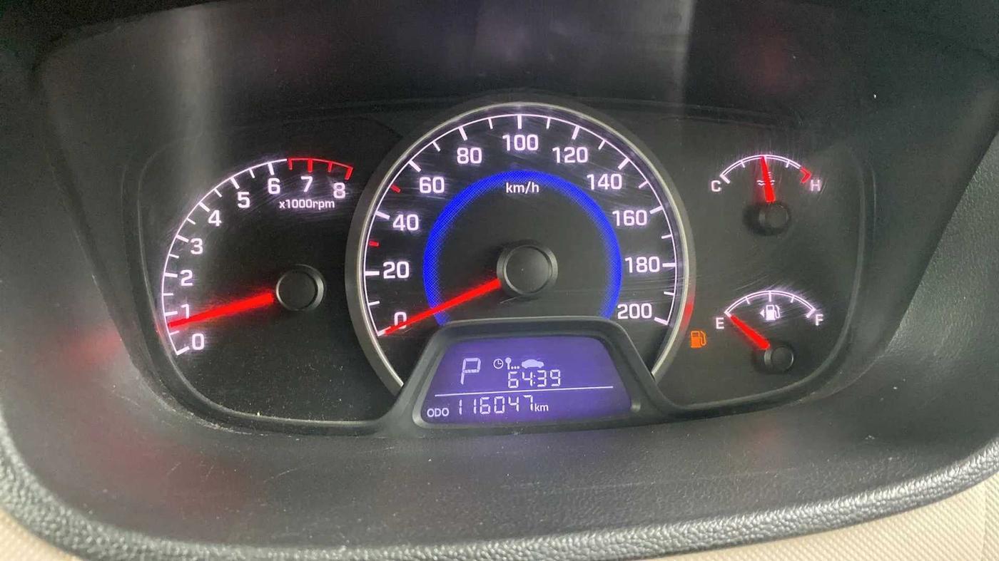 2015 Hyundai Grand i10 ASTA AT 1.2 KAPPA VTVT, Petrol, Automatic, 1,16,080 km, Odometer Image