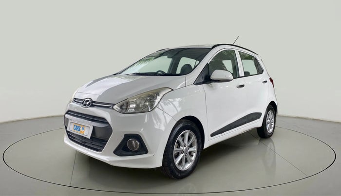 2015 Hyundai Grand i10 ASTA AT 1.2 KAPPA VTVT, Petrol, Automatic, 1,16,080 km, Left Front Diagonal