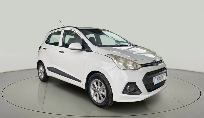 2015 Hyundai Grand i10 ASTA AT 1.2 KAPPA VTVT, Petrol, Automatic, 1,16,080 km, Right Front Diagonal