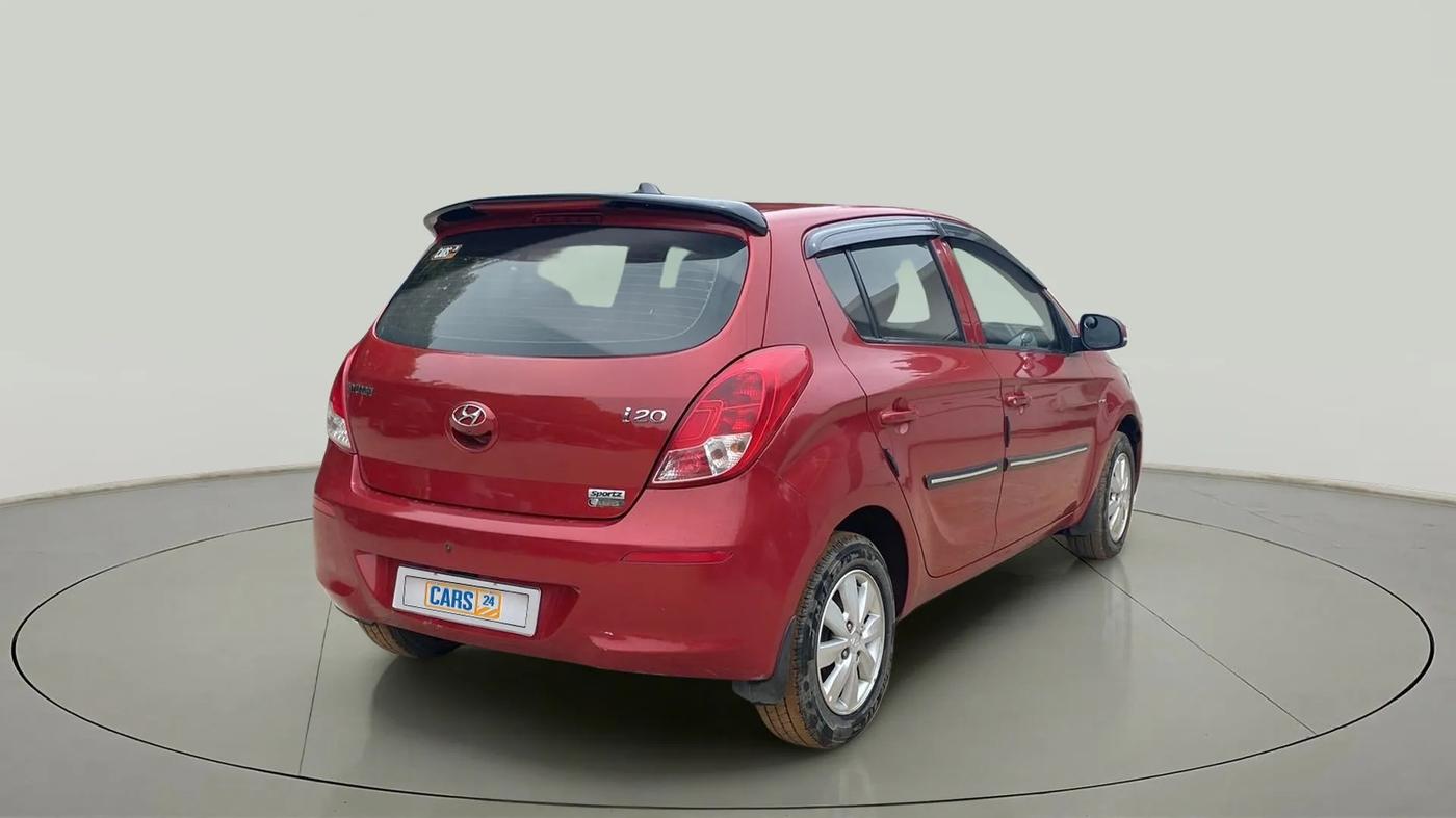 2013 Hyundai i20 SPORTZ 1.2, Petrol, Manual, 66,230 km, Right Back Diagonal