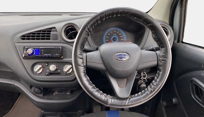 2019 Datsun Redi Go A, Petrol, Manual, 11,453 km, Steering Wheel Close Up