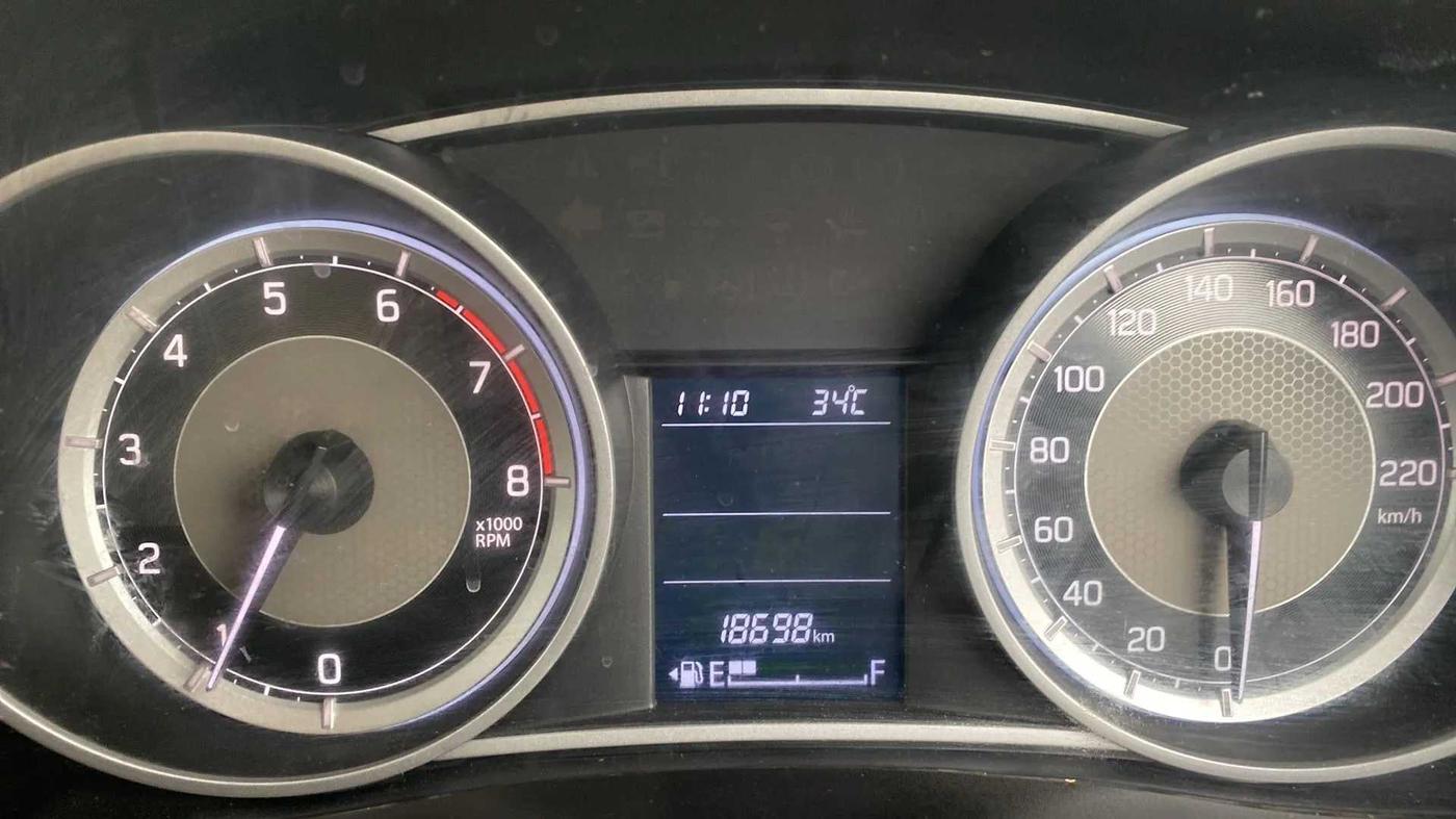 2021 Maruti Dzire ZXI, Petrol, Manual, 18,688 km, Odometer Image