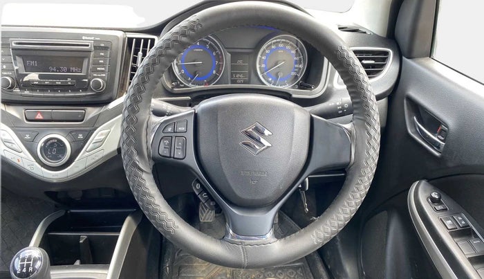 2016 Maruti Baleno DELTA PETROL 1.2, Petrol, Manual, 51,847 km, Steering Wheel Close Up