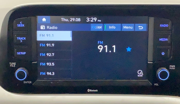 2019 Hyundai GRAND I10 NIOS SPORTZ 1.2 KAPPA VTVT, Petrol, Manual, 65,611 km, Infotainment System