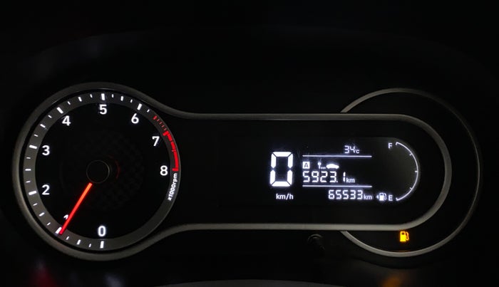2019 Hyundai GRAND I10 NIOS SPORTZ 1.2 KAPPA VTVT, Petrol, Manual, 65,611 km, Odometer Image
