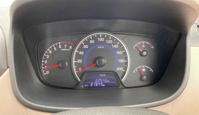 2017 Hyundai Grand i10 SPORTZ (O) 1.2 KAPPA VTVT, Petrol, Manual, 21,339 km, Odometer Image