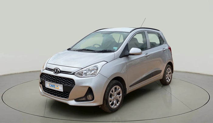 2017 Hyundai Grand i10 SPORTZ (O) 1.2 KAPPA VTVT, Petrol, Manual, 21,339 km, Left Front Diagonal