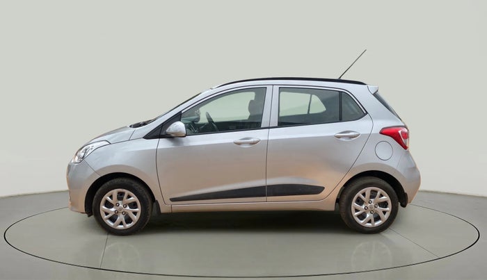 2017 Hyundai Grand i10 SPORTZ (O) 1.2 KAPPA VTVT, Petrol, Manual, 21,339 km, Left Side