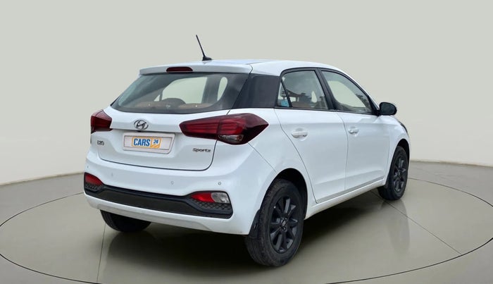 2019 Hyundai Elite i20 SPORTZ PLUS 1.2, Petrol, Manual, 60,289 km, Right Back Diagonal