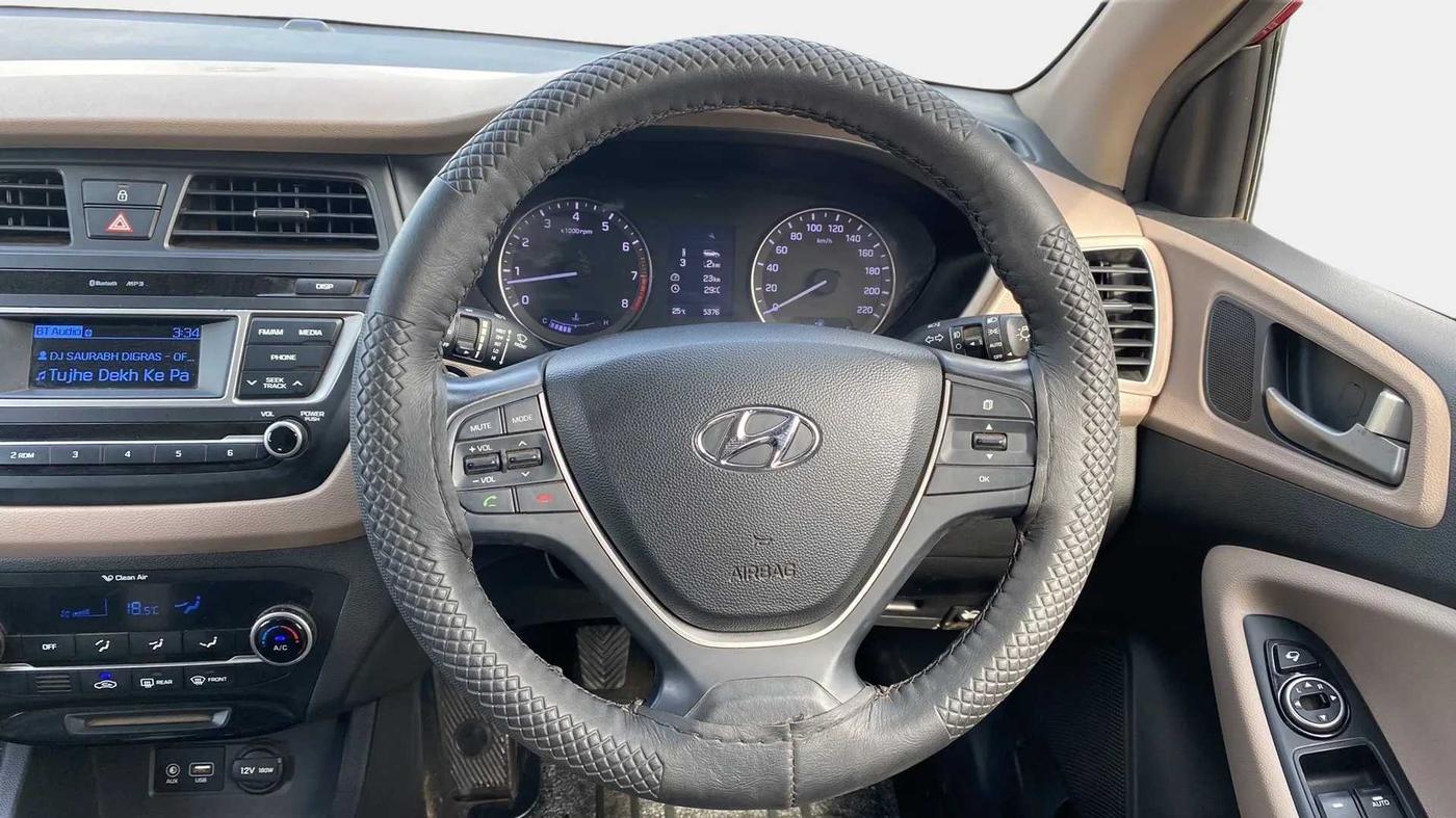 2016 Hyundai Elite i20 ASTA 1.2, Petrol, Manual, 53,788 km, Steering Wheel Close Up