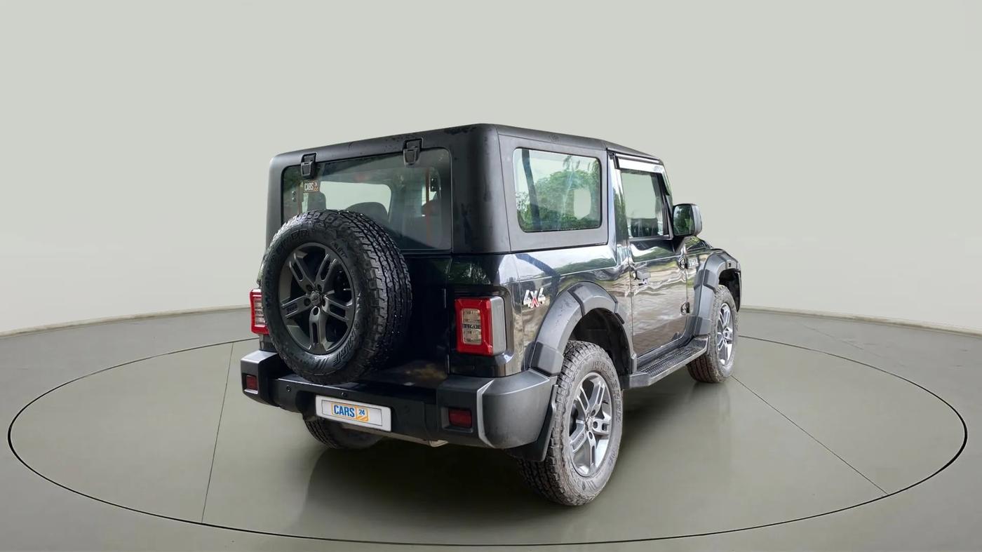 2022 Mahindra Thar LX HT PETROL 4WD MT, Petrol, Manual, 5,850 km, Right Back Diagonal