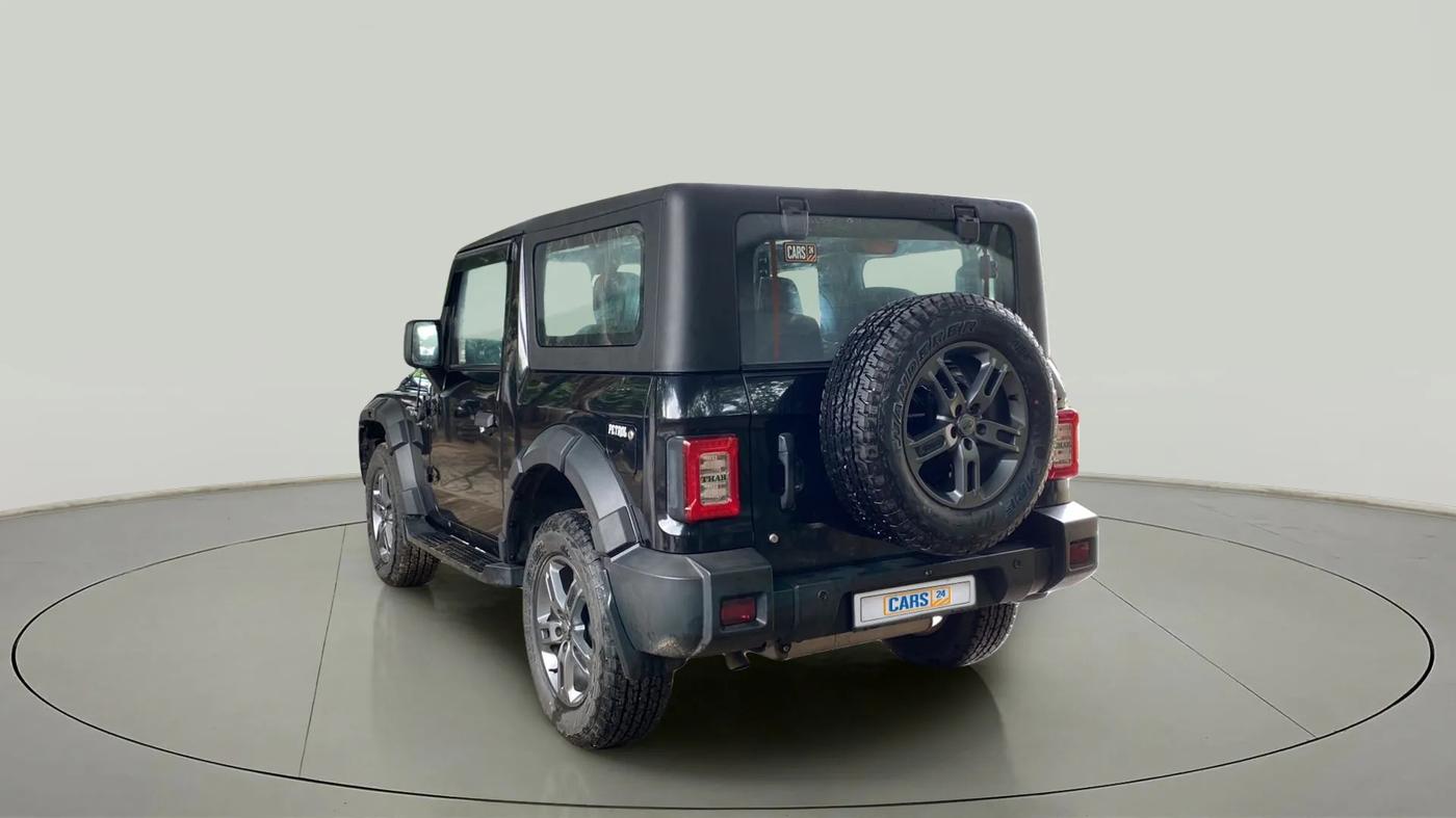 2022 Mahindra Thar LX HT PETROL 4WD MT, Petrol, Manual, 5,850 km, Left Back Diagonal