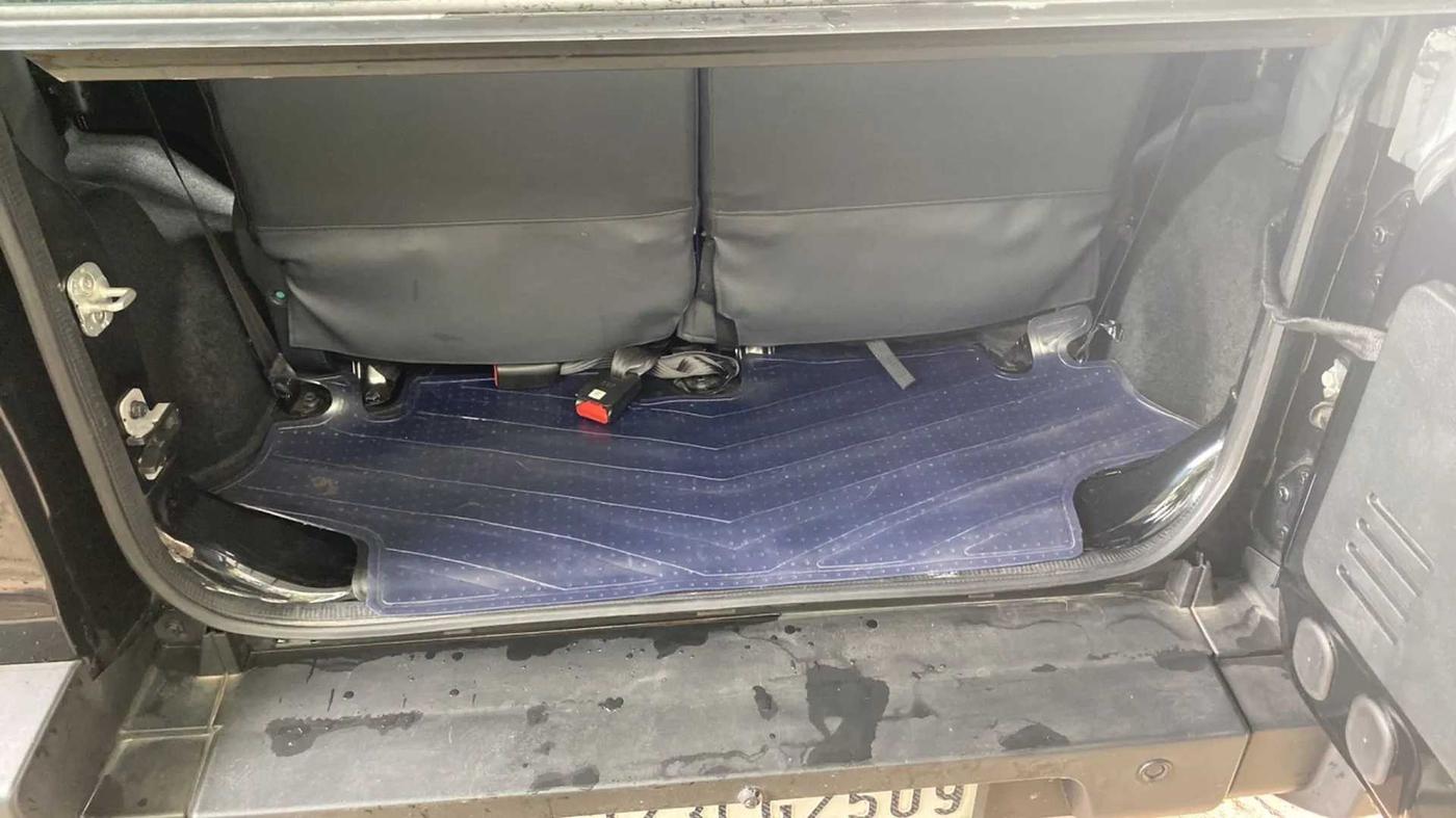 2022 Mahindra Thar LX HT PETROL 4WD MT, Petrol, Manual, 5,850 km, Boot Inside