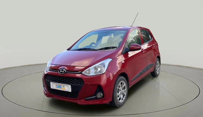 2017 Hyundai Grand i10 SPORTZ 1.2 KAPPA VTVT, Petrol, Manual, 35,274 km, Left Front Diagonal