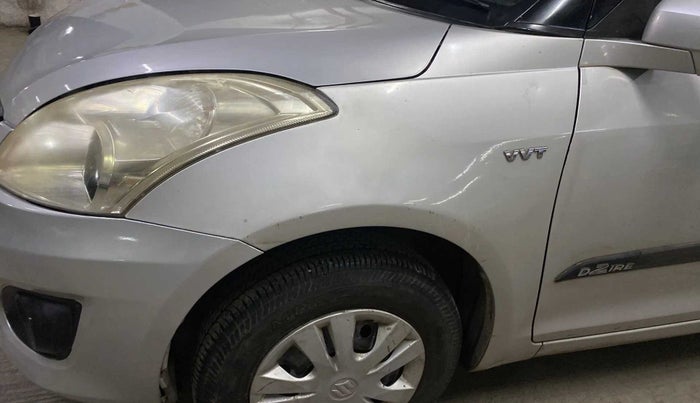 2013 Maruti Swift Dzire VXI, Petrol, Manual, 36,884 km, Left fender - Paint has minor damage