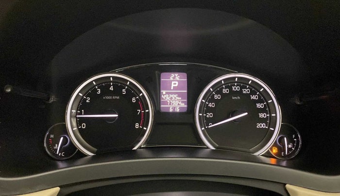 2016 Maruti Ciaz VXI+AT, Petrol, Automatic, 78,214 km, Odometer Image