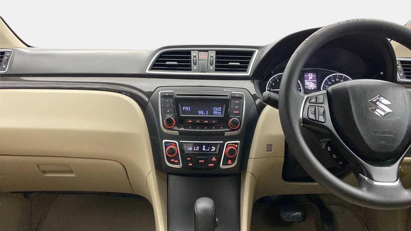 2016 Maruti Ciaz VXI+AT, Petrol, Automatic, 78,214 km, Air Conditioner