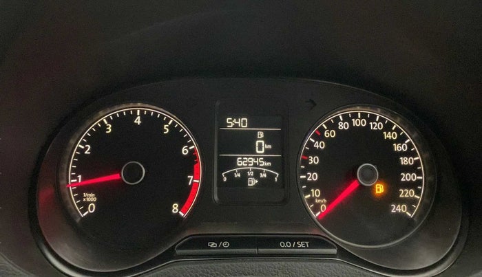 2016 Volkswagen Ameo HIGHLINE1.2L, Petrol, Manual, 62,935 km, Odometer Image