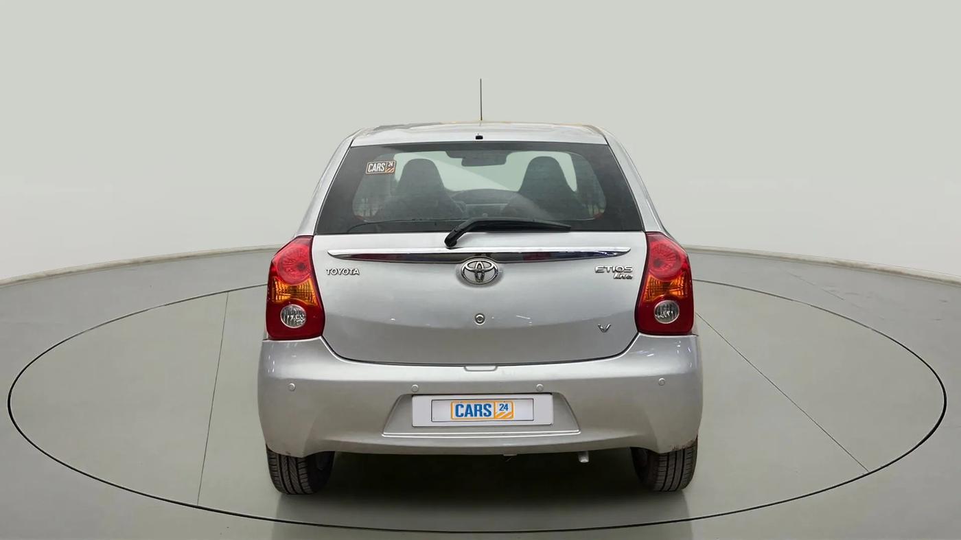 2013 Toyota Etios Liva V, Petrol, Manual, 33,849 km, Back/Rear