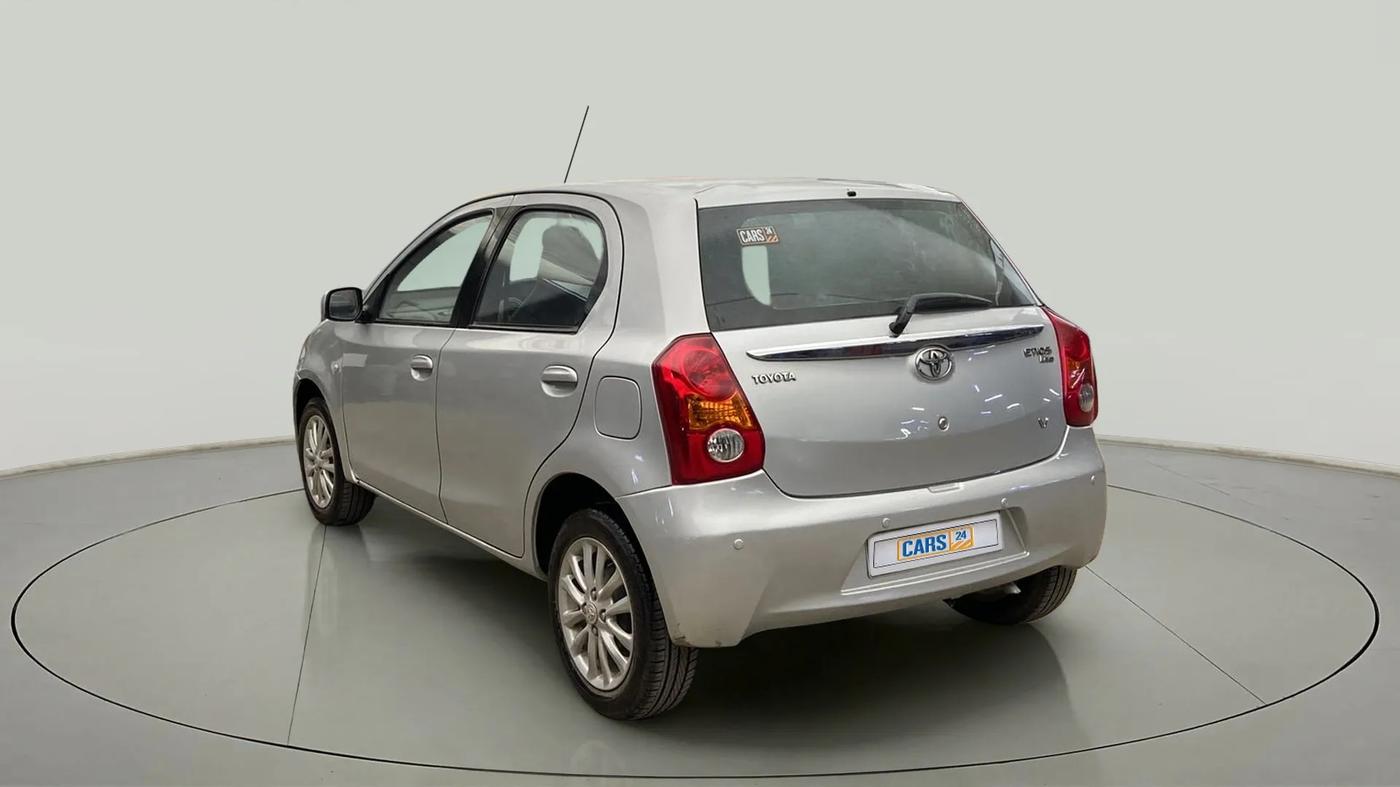 2013 Toyota Etios Liva V, Petrol, Manual, 33,849 km, Left Back Diagonal