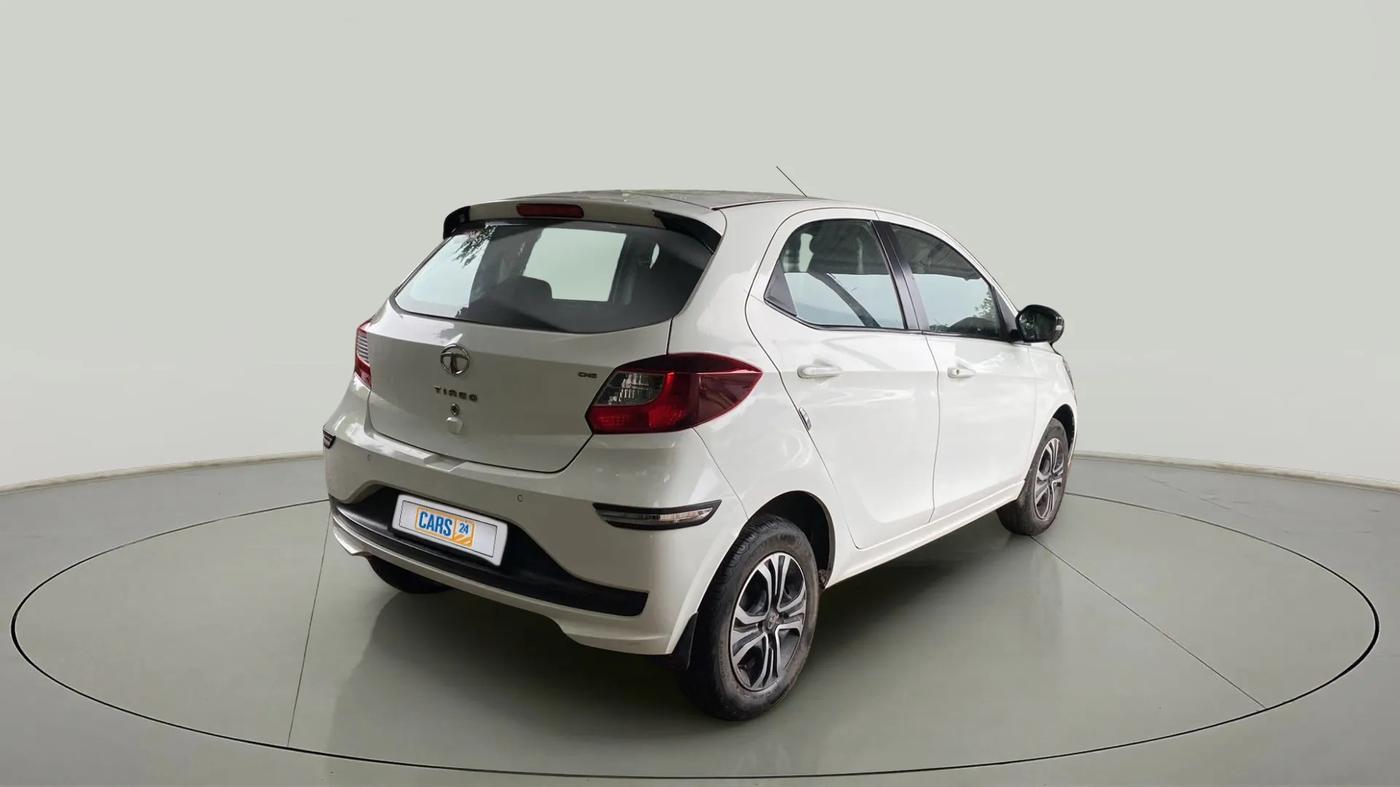 2022 Tata Tiago XT CNG, CNG, Manual, 36,020 km, Right Back Diagonal