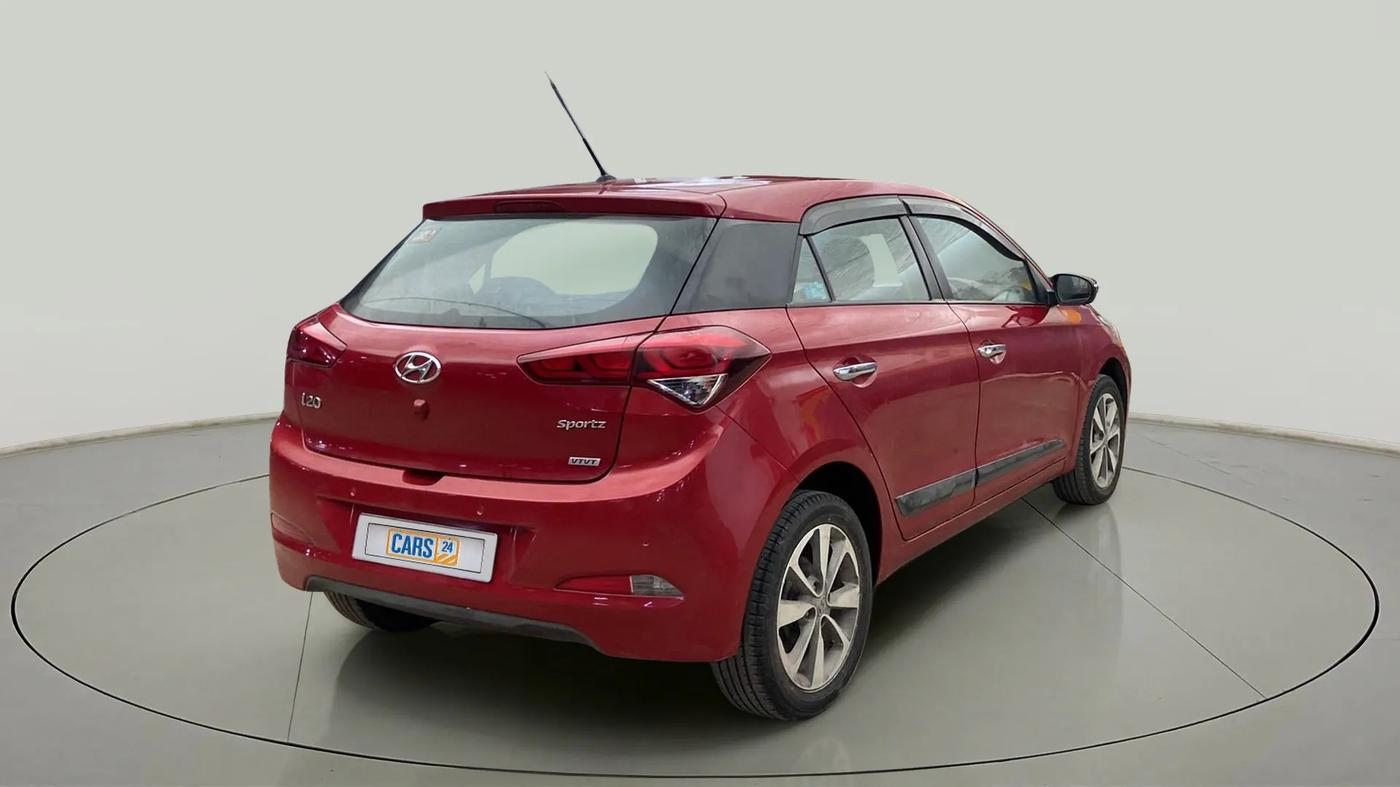 2014 Hyundai Elite i20 SPORTZ 1.2 (O), Petrol, Manual, 44,432 km, Right Back Diagonal