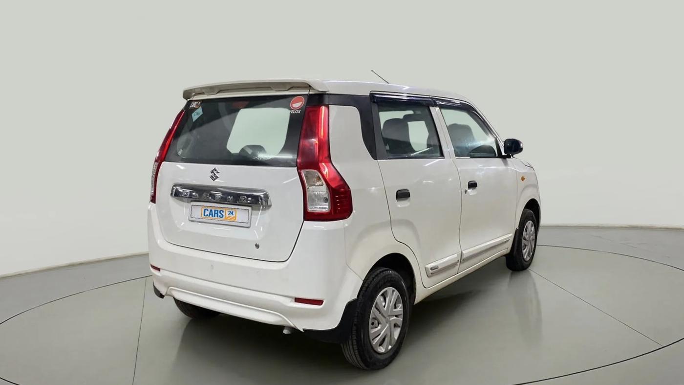 2021 Maruti New Wagon-R LXI CNG (O) 1.0, CNG, Manual, 35,167 km, Right Back Diagonal