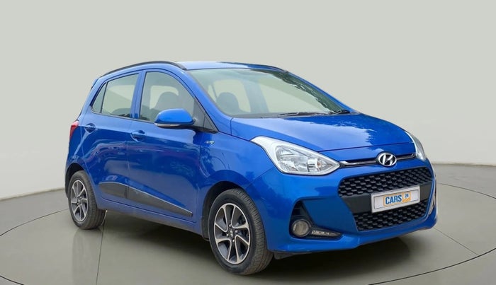 2019 Hyundai Grand i10 SPORTZ AT 1.2 KAPPA VTVT, Petrol, Automatic, 25,295 km, Right Front Diagonal