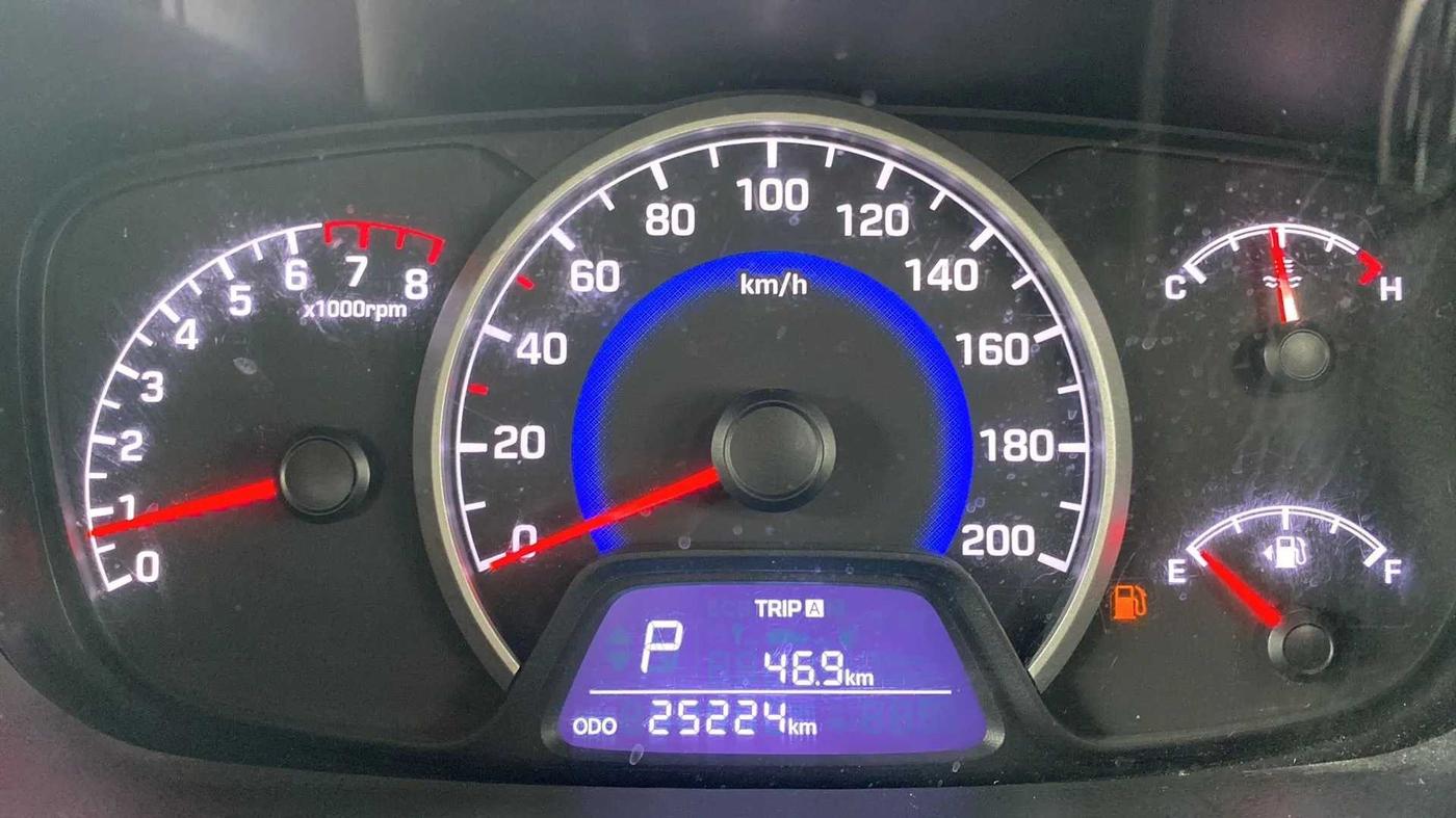 2019 Hyundai Grand i10 SPORTZ AT 1.2 KAPPA VTVT, Petrol, Automatic, 25,295 km, Odometer Image